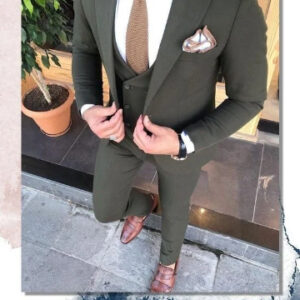 Men Suit Dark Green Wedding Suit Groom Wear Suit 3 Piece Suit Two Button Suit Party Wear Suit For Men Dinner Suit  must read description