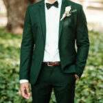 Men Suit men Green 2  Piece suit Beach Wedding Suit Groomsmen Suit Wedding Suit Men suit Prom suit for men green suit men party wear suit