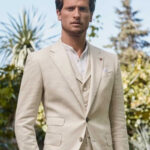 Men linen suit beige linen suit beach wedding suit linen suit groomsmen linen suit summer wedding suit cotton suit men dinner suit men suit